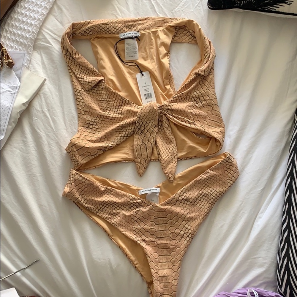 We Wore What Bikini Set